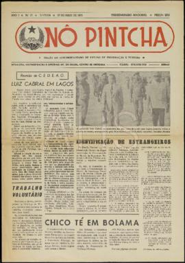 Nô Pintcha, Ano I, n. 27, 27 de Maio de 1975.